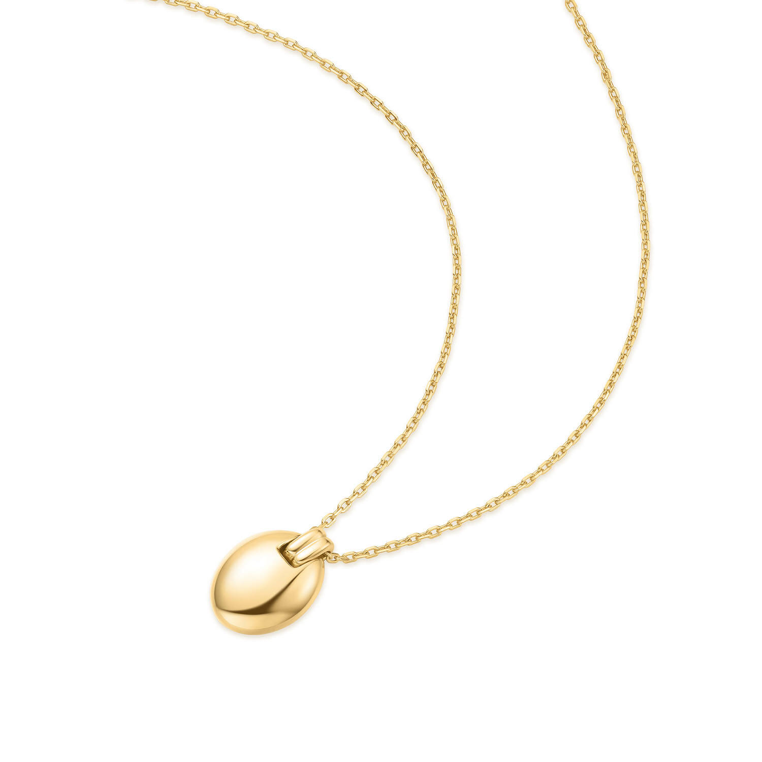  Voque Maven - Link necklaces - Silver / 14kt GP - 50cm